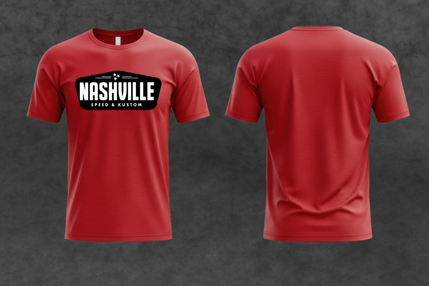 Nashville Speed and Kustom T-Shrit