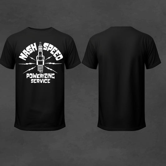 Nash Speed Spark Plug T-shirts - Toddler, Youth and Adults